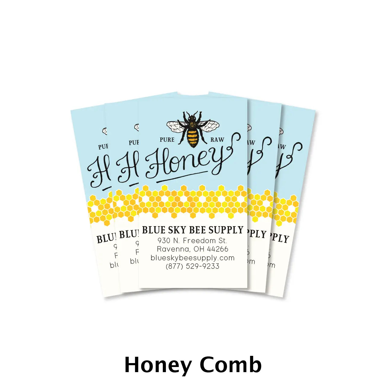 Business Cards [BUSCRDS] Blue Sky Bee Supply