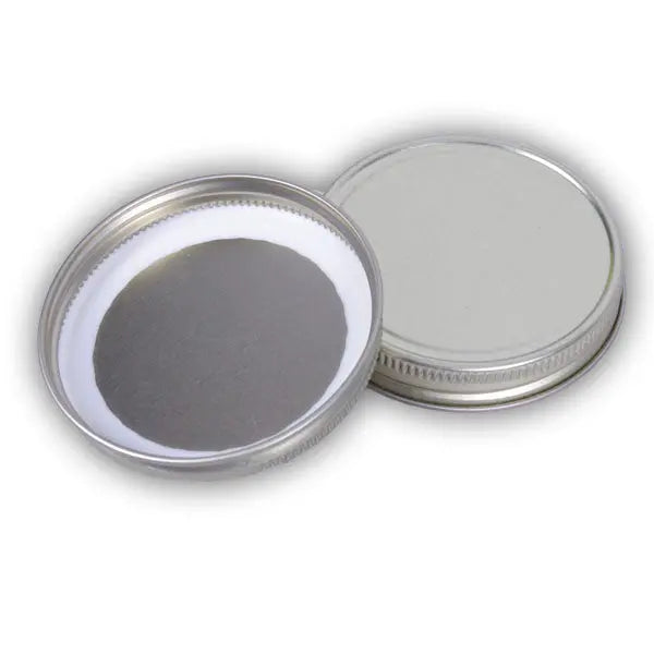 Metal Lids for Glass Classics (12 count) [48-CMW / 48CMG / 63CMW / 63-CMG] Blue Sky Bee Supply