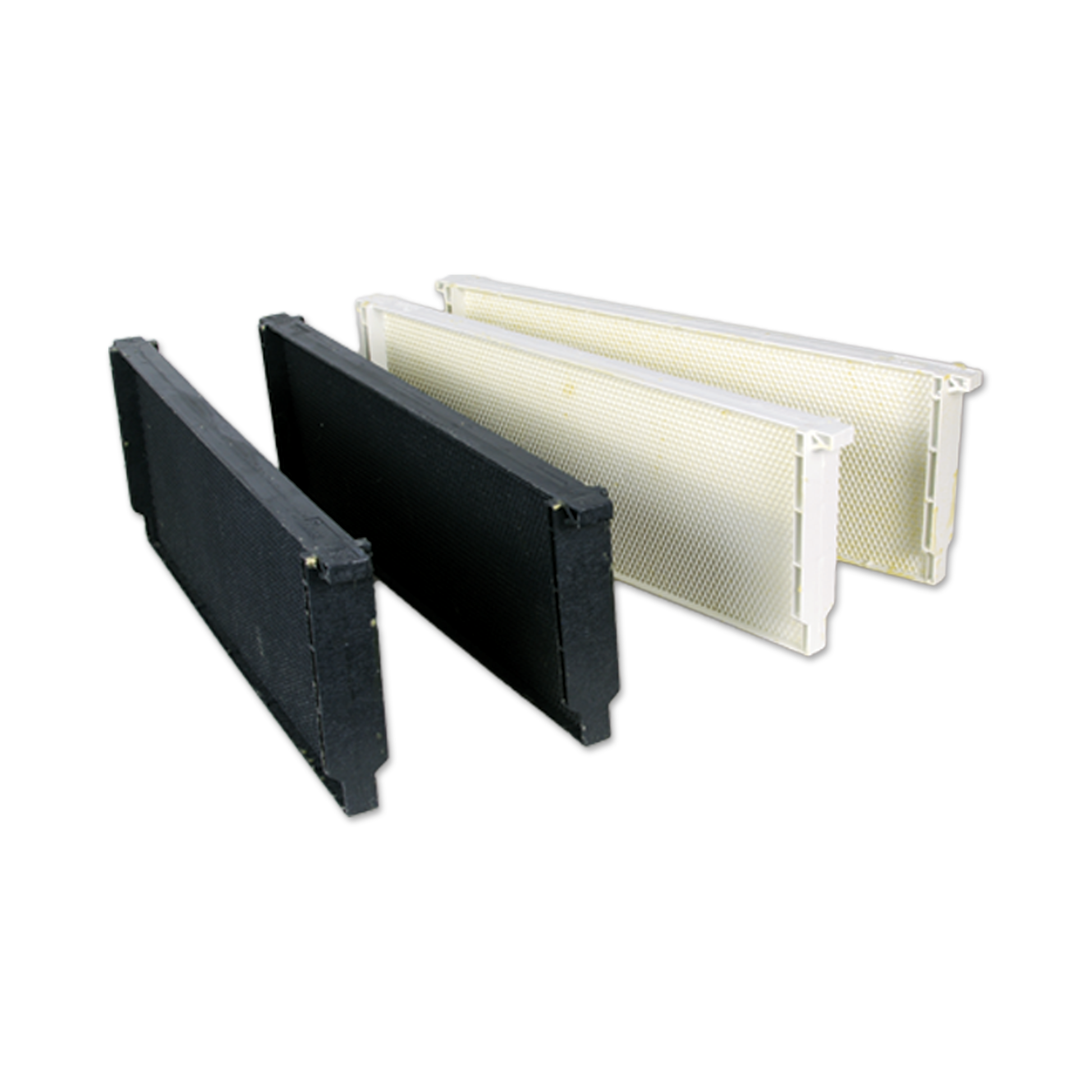 Plastic MEDIUM 1 PC Frame & Foundation: Wax Coated  (single or case of 72)