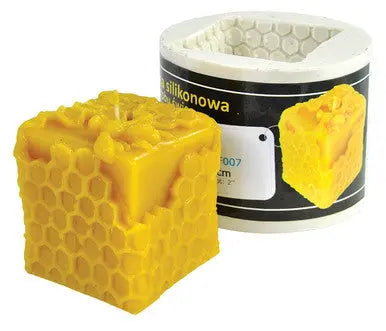 Cube Bee Candle Mold [F007] Lyson