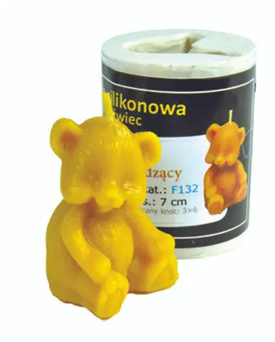 Sitting Bear Candle Mold [F132] Lyson