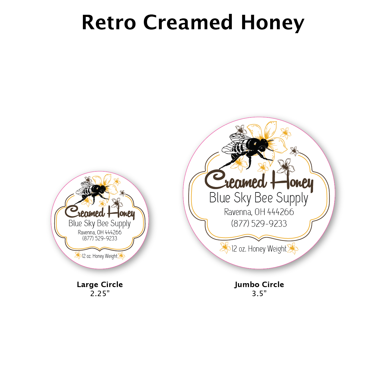 Creamed Honey Labels [CHLC]