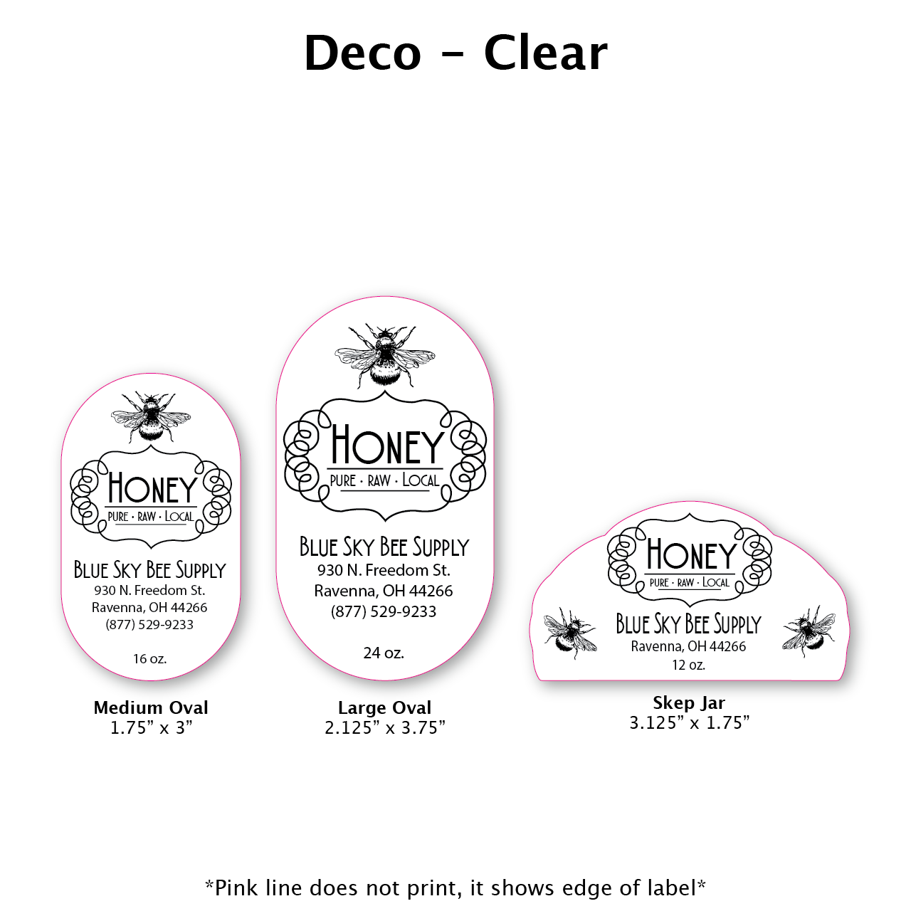 Deco - Clear Label