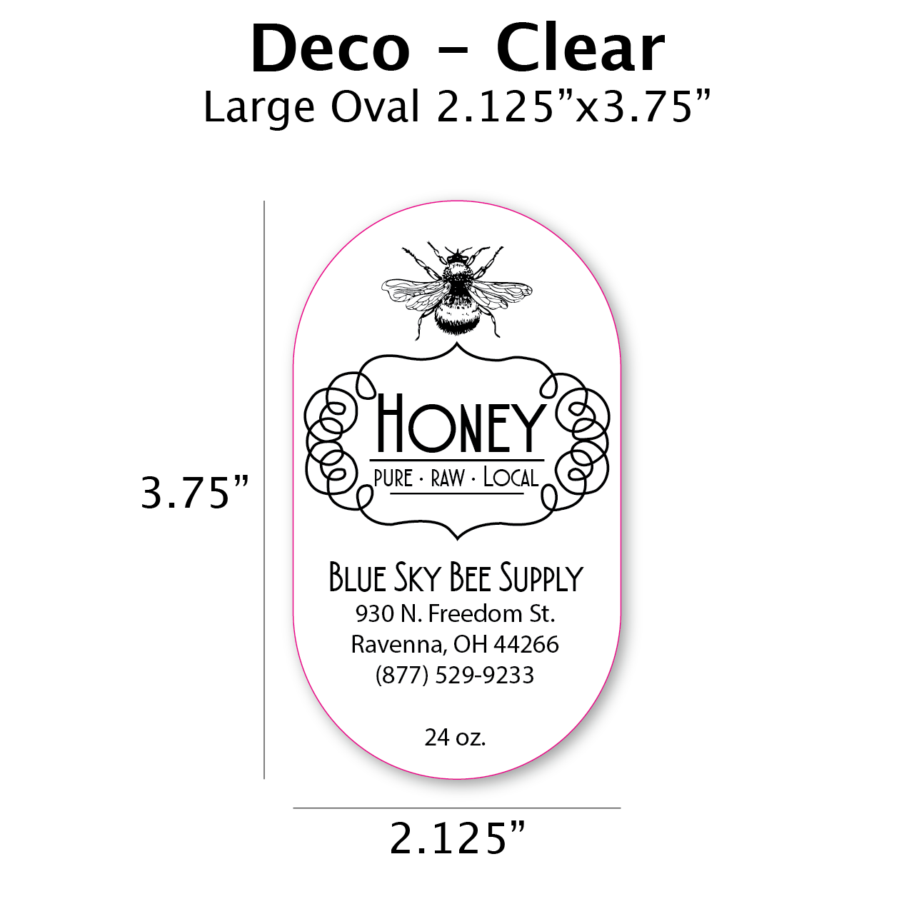 Deco - Clear Label