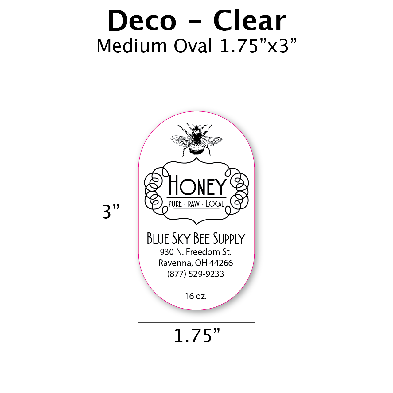 Deco - Clear Label