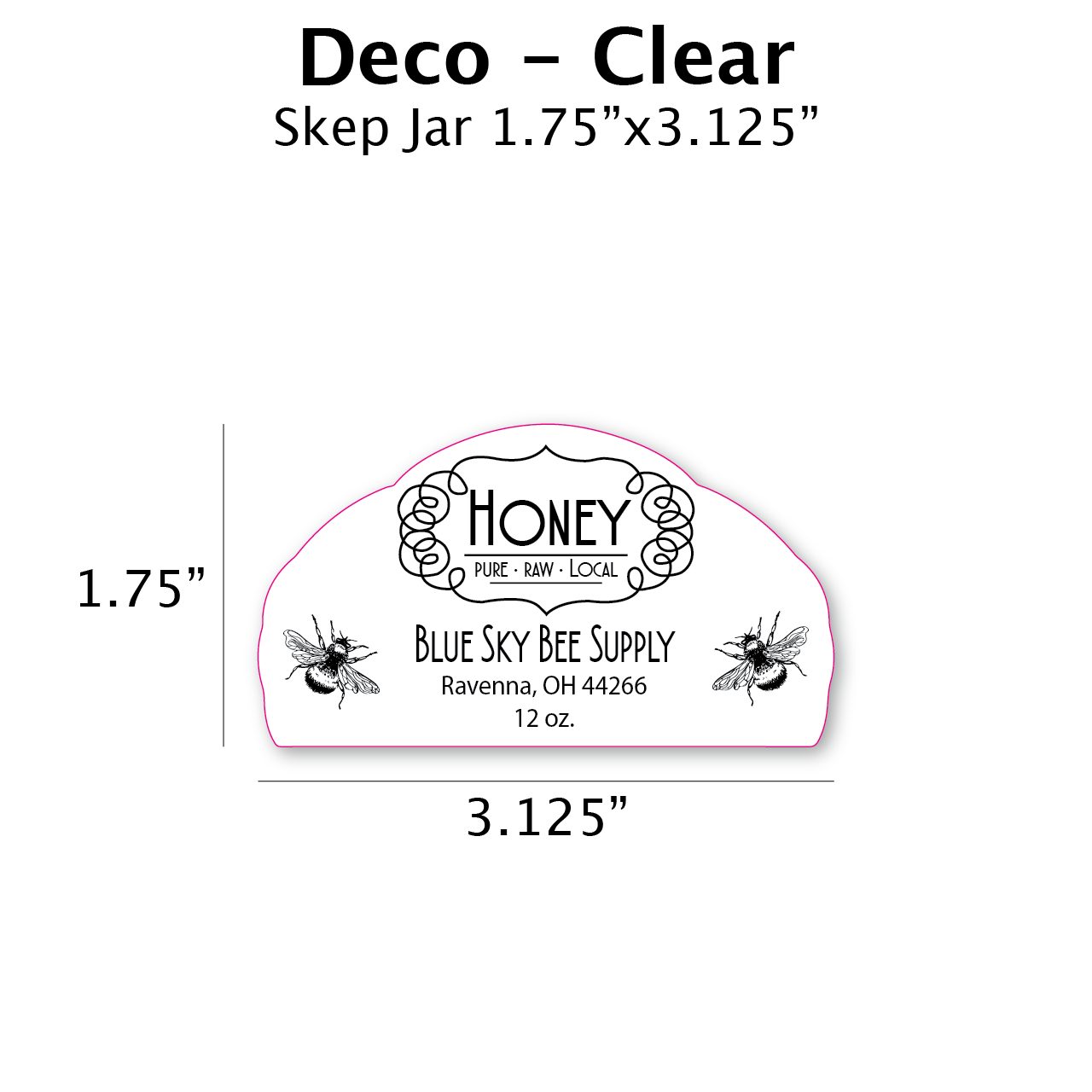 Deco - Clear Label