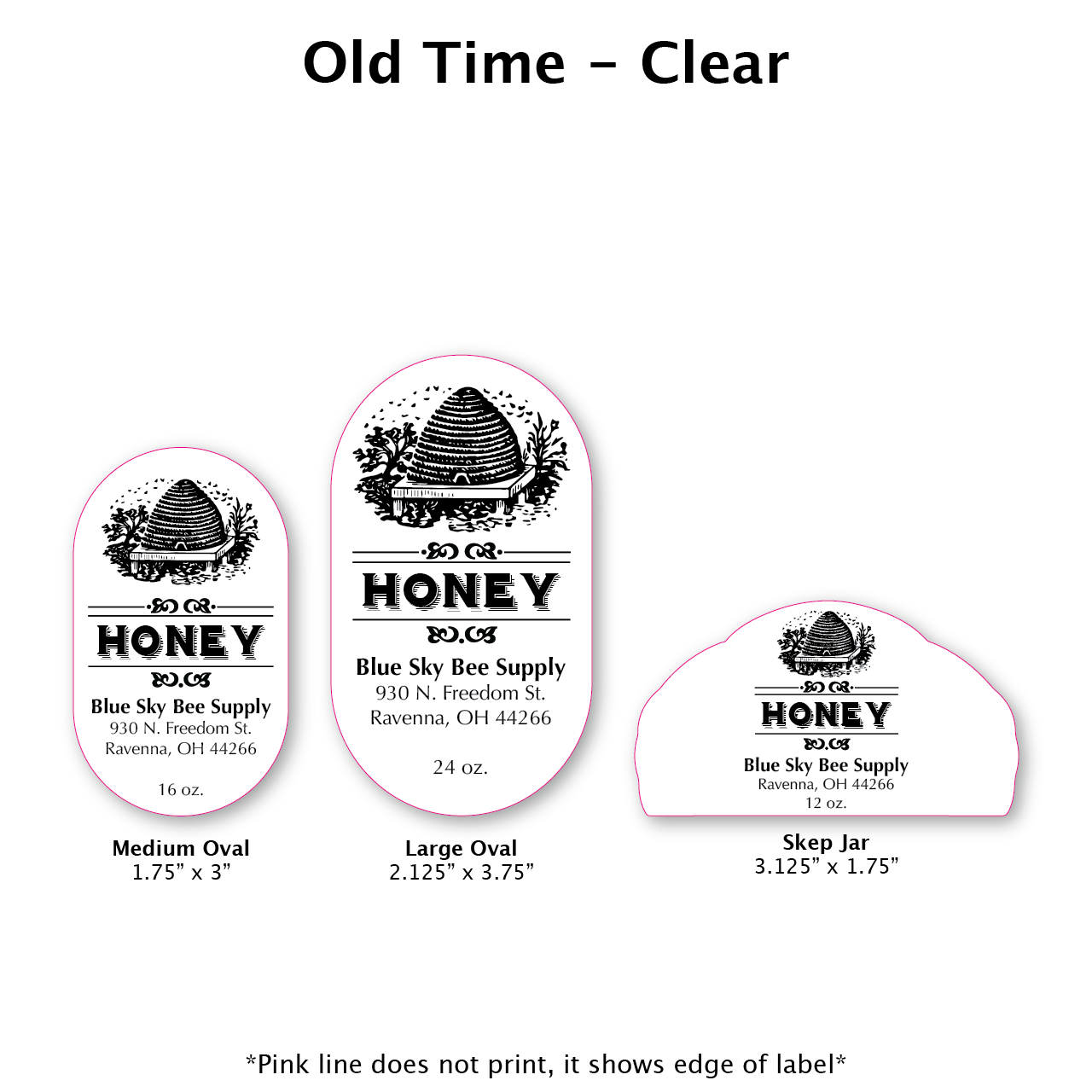 Old Time - Clear Label