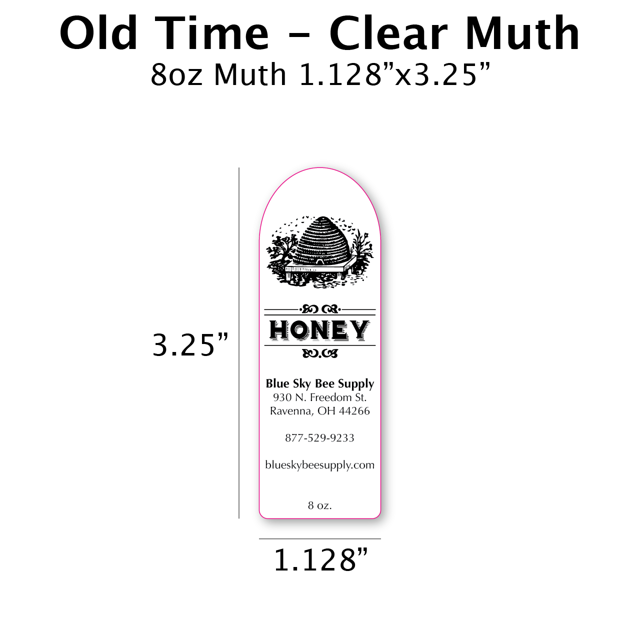 Old Time - Clear Muth Label