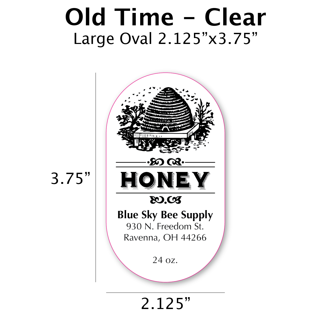 Old Time - Clear Label