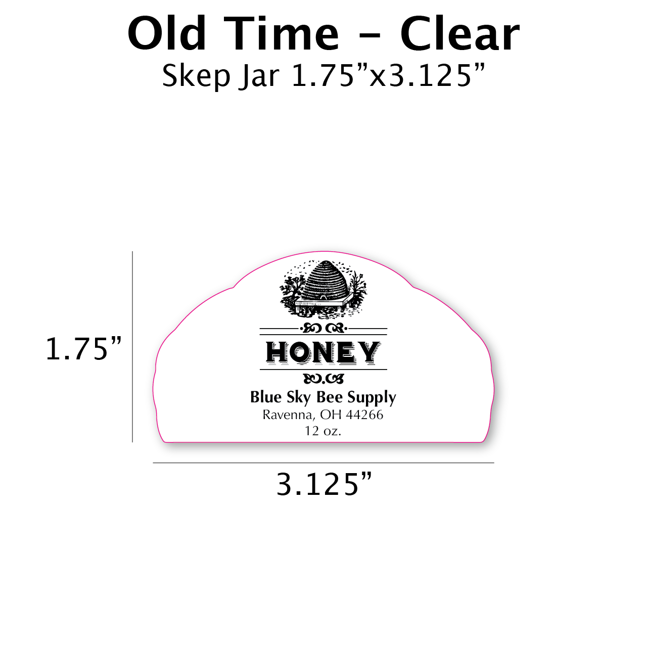 Old Time - Clear Label