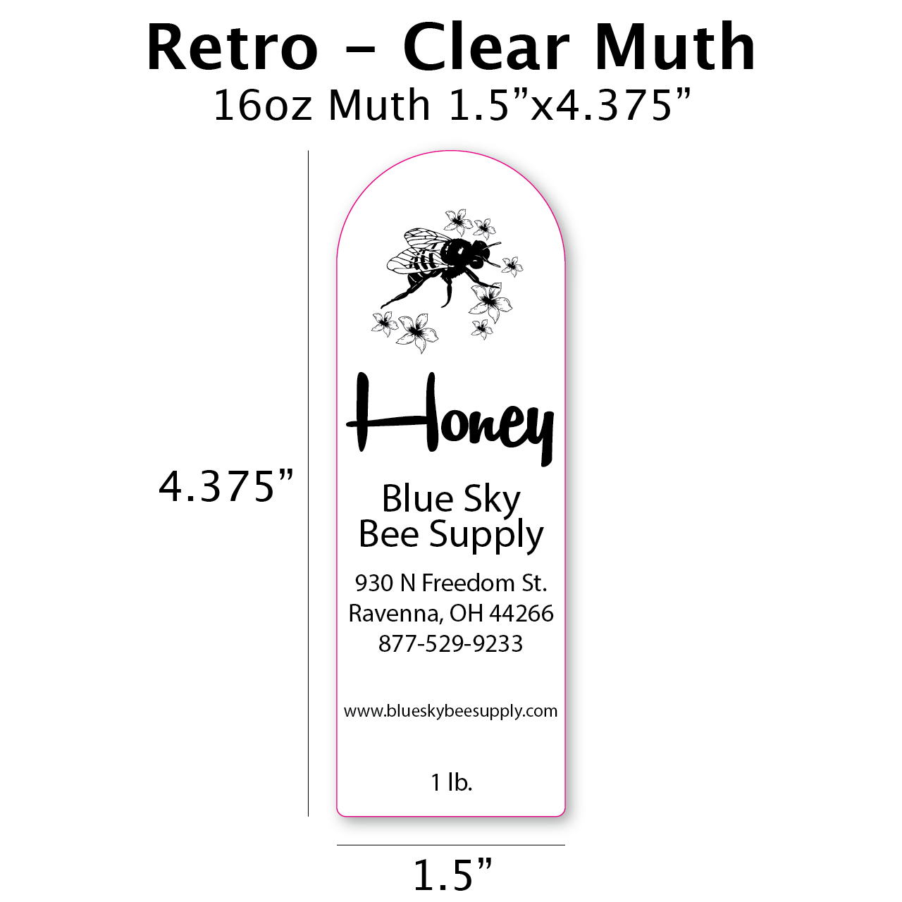 Retro - Clear Muth Label