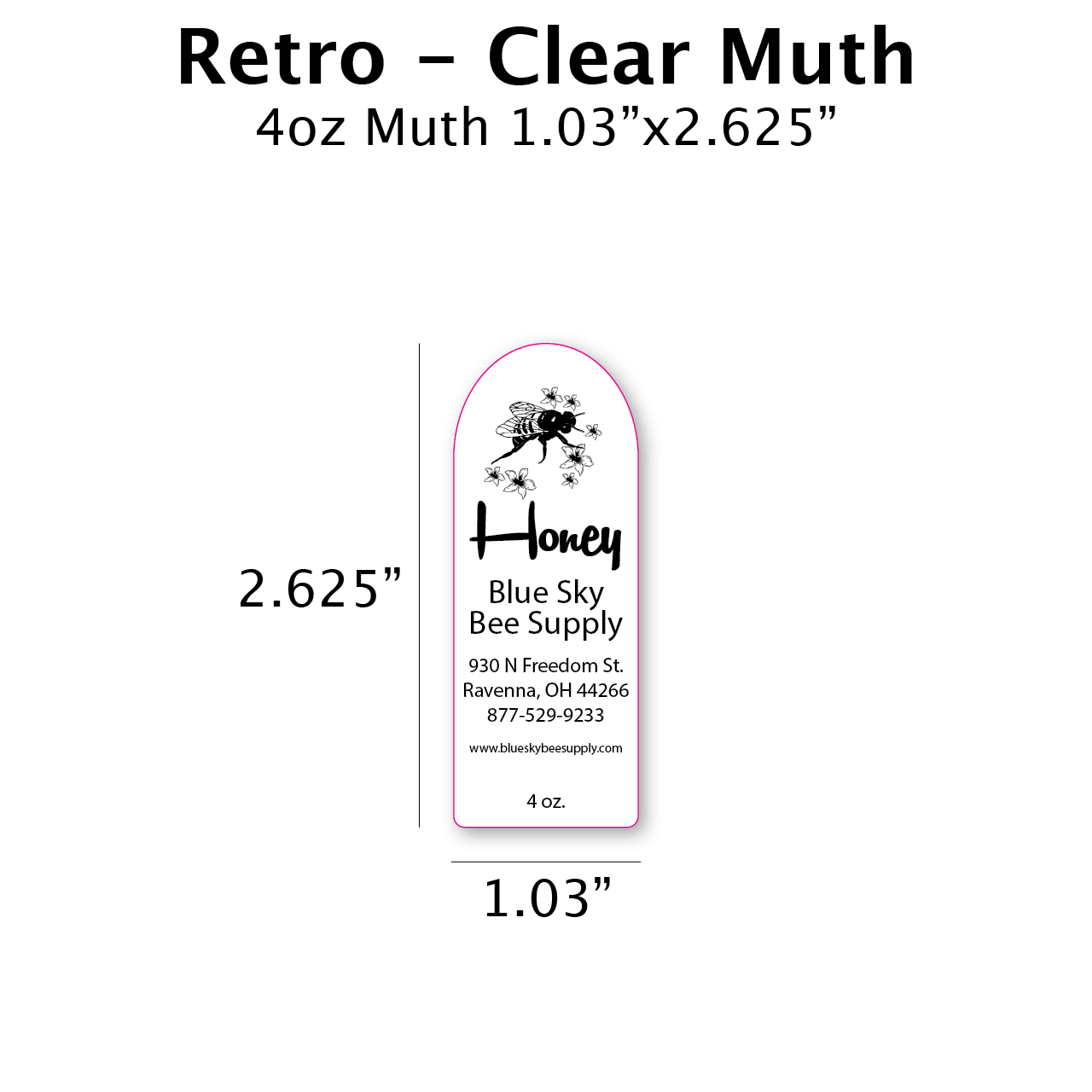 Retro - Clear Muth Label