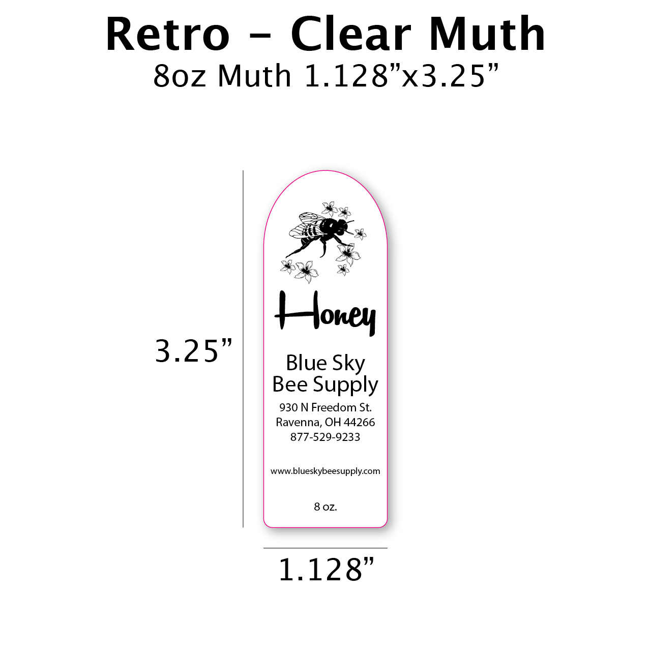 Retro - Clear Muth Label