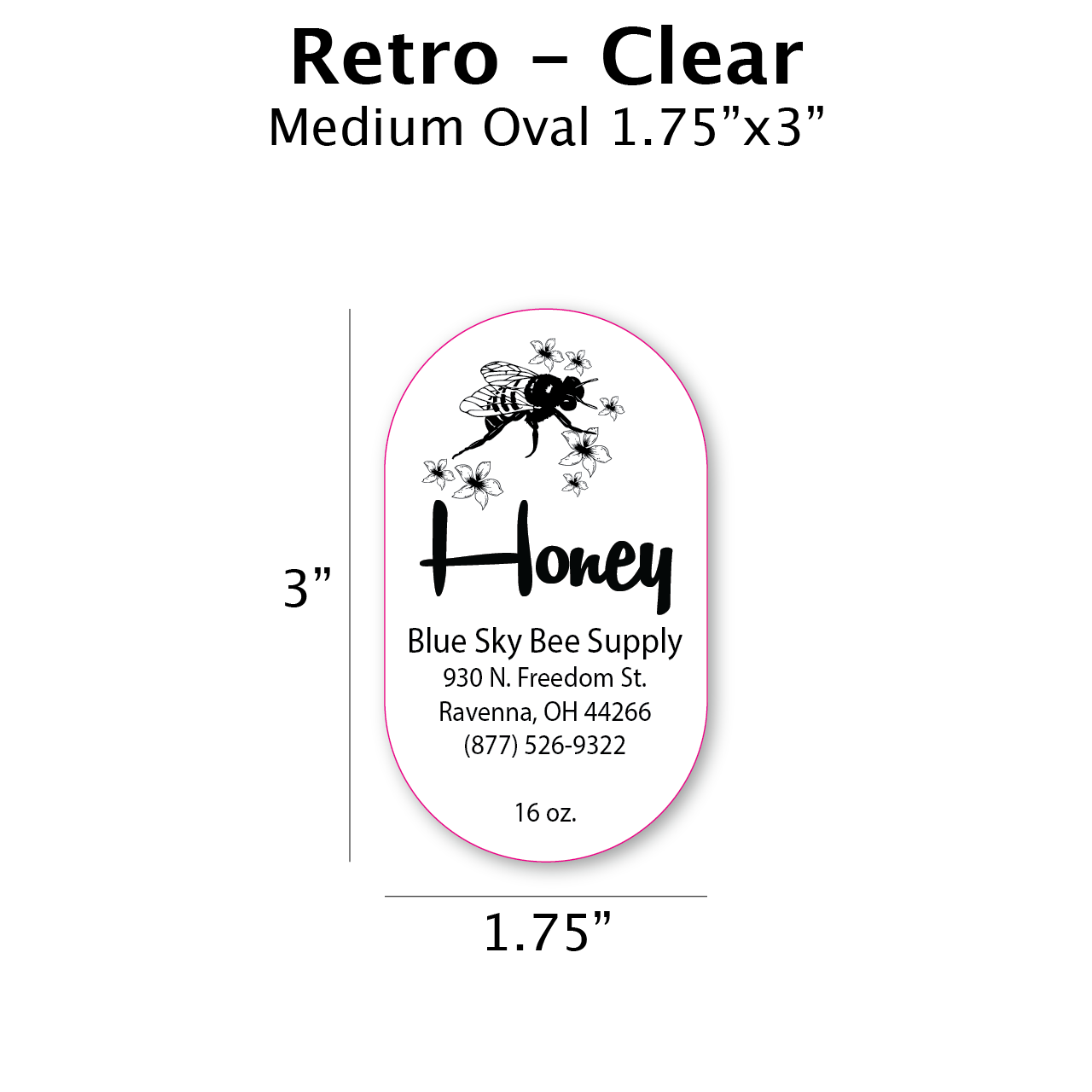 Retro - Clear Label