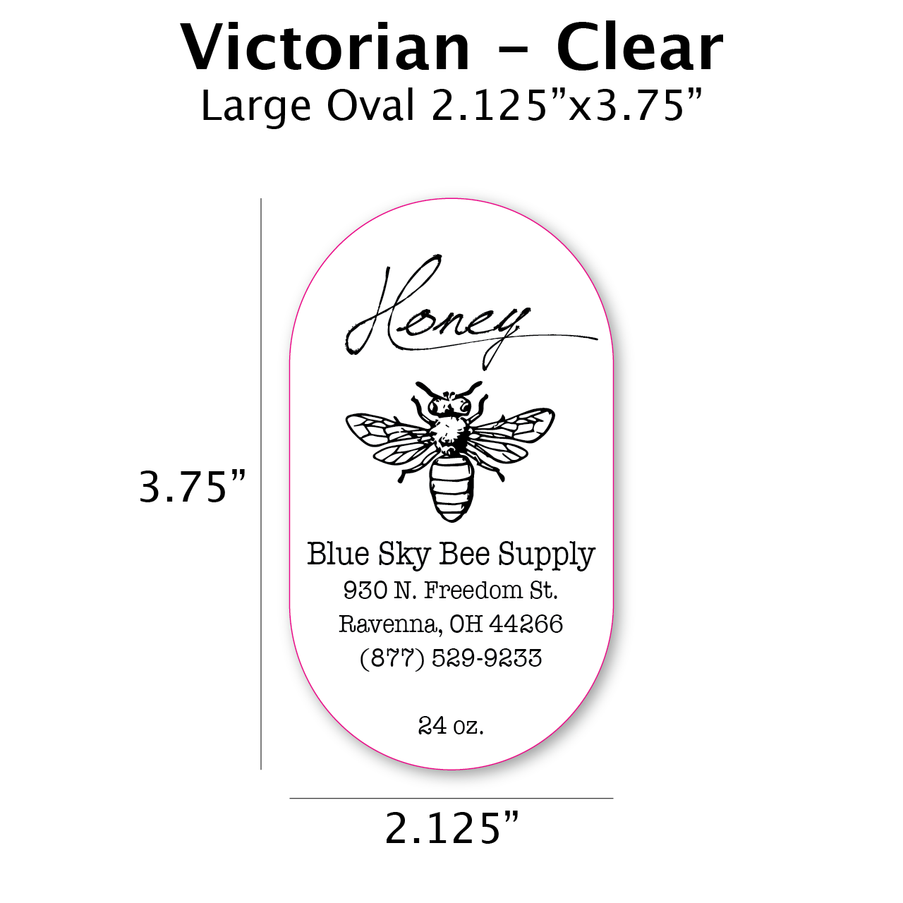 Victorian - Clear Label