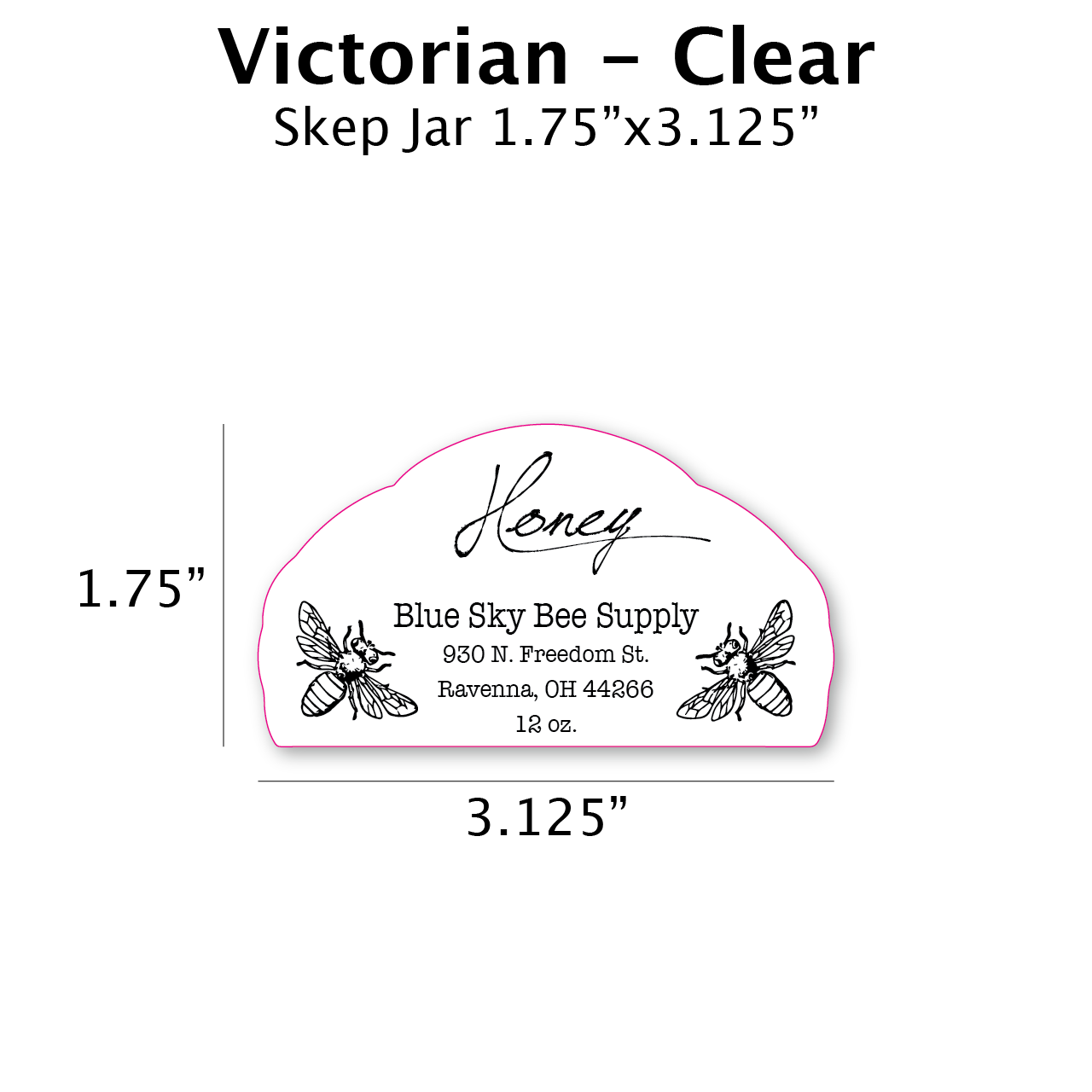 Victorian - Clear Label