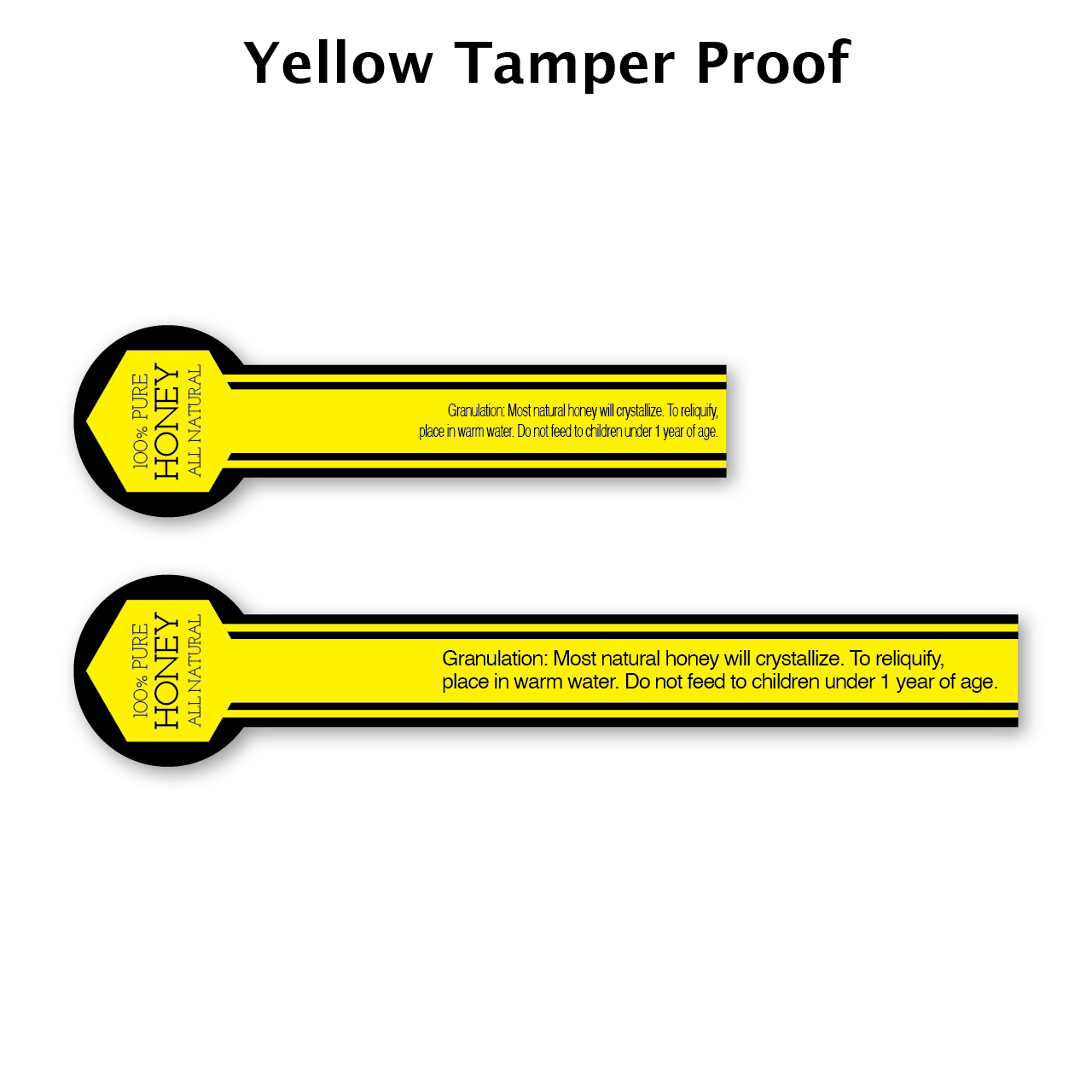 Tamper Proof Labels (roll of 500) [TPL]