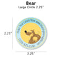 Bear - Customizable Label Design Blue Sky Bee Supply