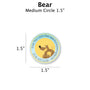 Bear - Customizable Label Design Blue Sky Bee Supply