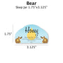 Bear - Customizable Label Design Blue Sky Bee Supply