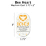 Bee Heart - Customizable Label Design Blue Sky Bee Supply