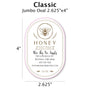 Classic - Customizable Label Design Blue Sky Bee Supply