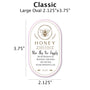 Classic - Customizable Label Design Blue Sky Bee Supply