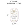 Classic - Customizable Label Design Blue Sky Bee Supply