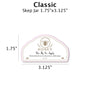 Classic - Customizable Label Design Blue Sky Bee Supply