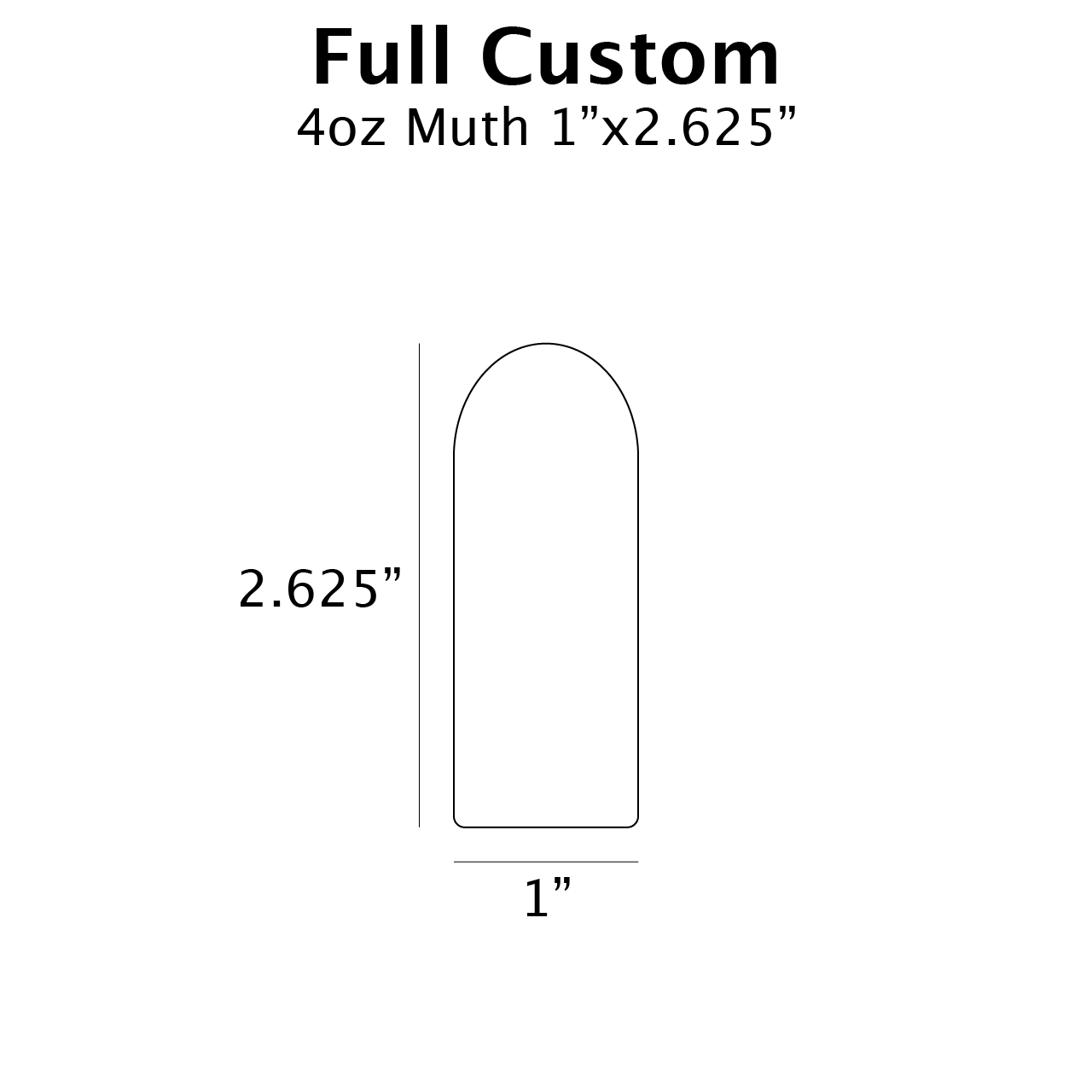 Full Custom Muth Jar Labels