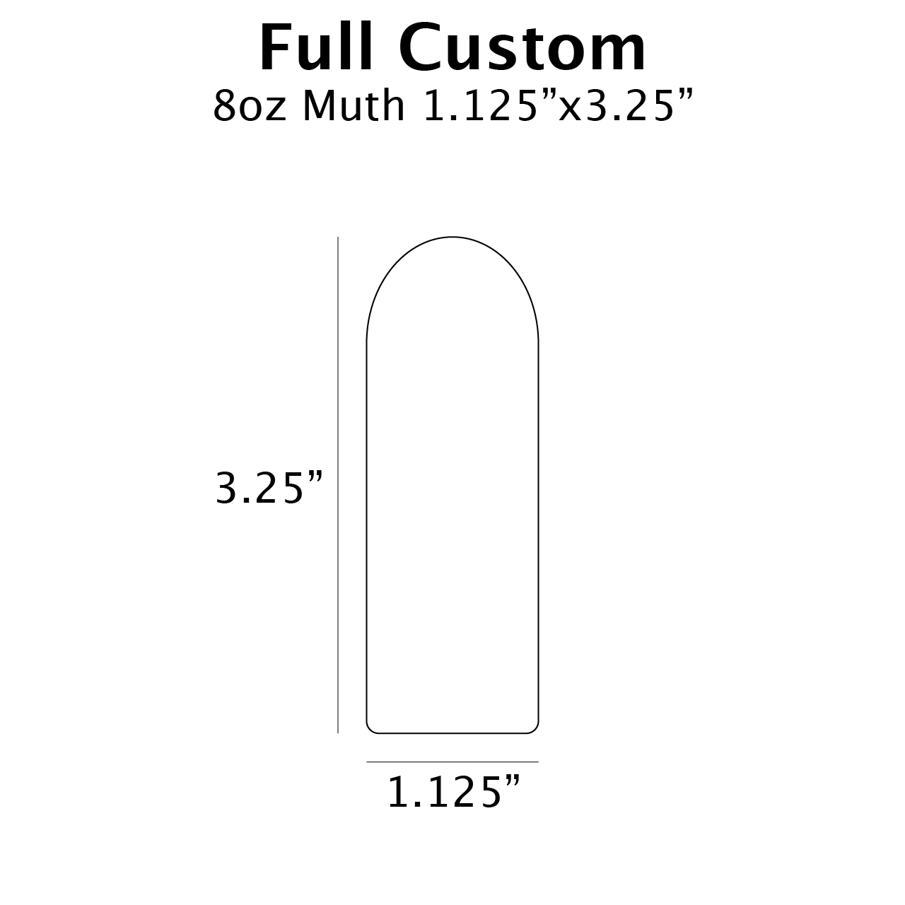 Full Custom Muth Jar Labels