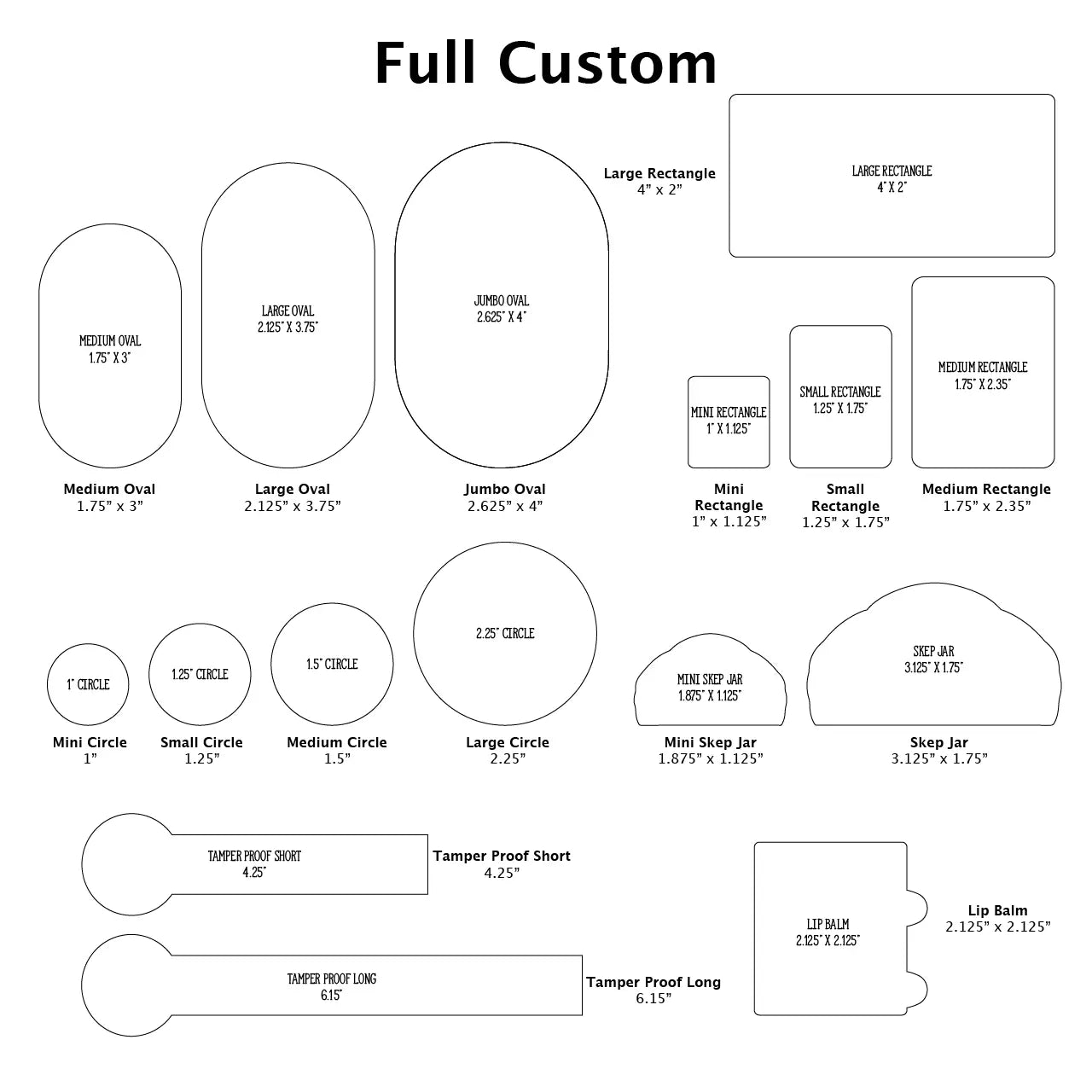 Full Custom Label Design Blue Sky Bee Supply