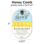 Honey Comb - Customizable Label Design Blue Sky Bee Supply