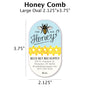 Honey Comb - Customizable Label Design Blue Sky Bee Supply