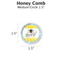 Honey Comb - Customizable Label Design Blue Sky Bee Supply