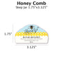 Honey Comb - Customizable Label Design Blue Sky Bee Supply