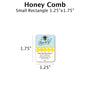 Honey Comb - Customizable Label Design Blue Sky Bee Supply