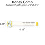 Honey Comb - Customizable Label Design Blue Sky Bee Supply