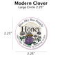 Modern Clover - Customizable Label Design Blue Sky Bee Supply