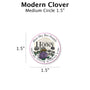 Modern Clover - Customizable Label Design Blue Sky Bee Supply