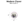 Modern Clover - Customizable Label Design Blue Sky Bee Supply