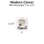 Modern Clover - Customizable Label Design Blue Sky Bee Supply