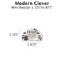 Modern Clover - Customizable Label Design Blue Sky Bee Supply