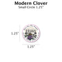 Modern Clover - Customizable Label Design Blue Sky Bee Supply