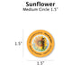 Sunflower - Customizable label Design Blue Sky Bee Supply