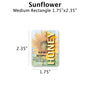 Sunflower - Customizable label Design Blue Sky Bee Supply