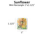 Sunflower - Customizable label Design Blue Sky Bee Supply