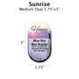 Sunrise - Customizable Label Design Blue Sky Bee Supply