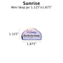 Sunrise - Customizable Label Design Blue Sky Bee Supply