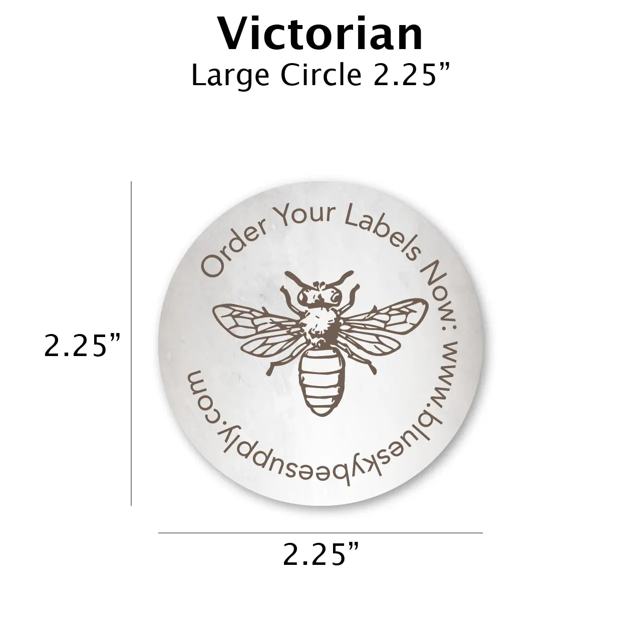 Victorian - Customizable Label Design Blue Sky Bee Supply